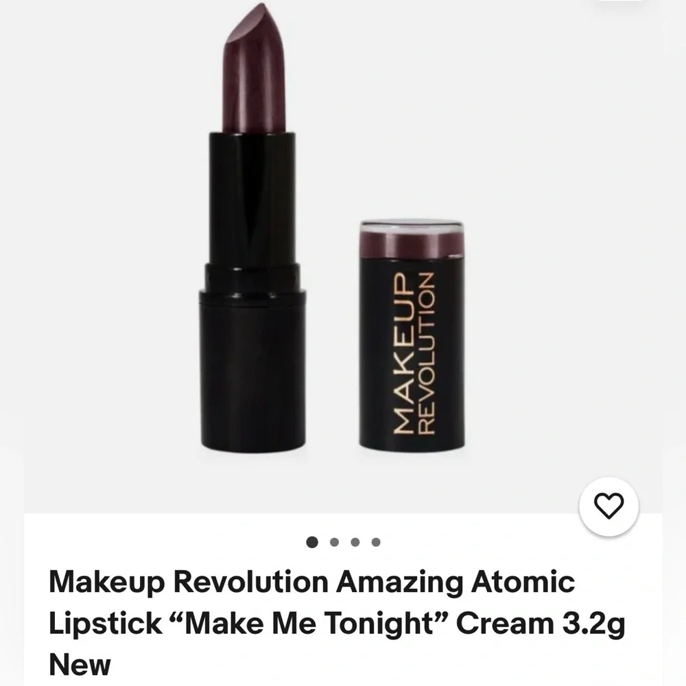 Makeup Revolution Lipstick — MAKE ME TONIGHT, Deep Plum / Berry Shade